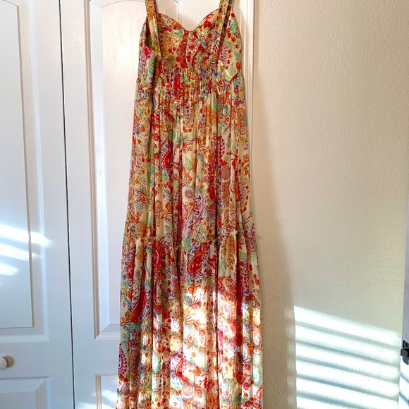 EUC Akualani Floral Maxi Dress - Picture 2 of 3